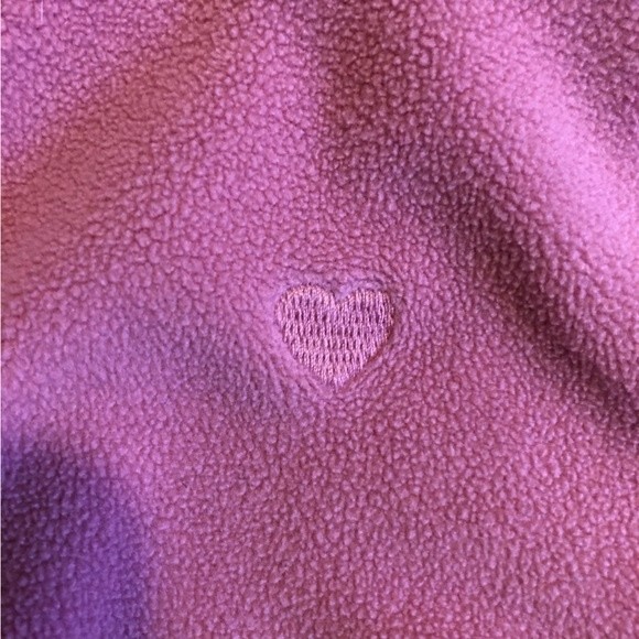 Osh Kosh B’Gosh 4T Girls Full Zip Pink Fleece Jacket - Picture 3 of 5